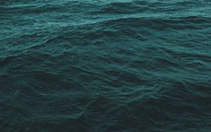 Preview wallpaper water, sea, ripples, waves, surface, ocean