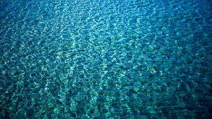 Preview wallpaper water, sea, ripples, blue