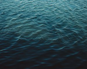 Preview wallpaper water, sea, surface, ripples, waves