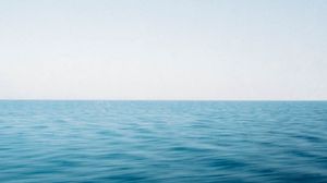 Preview wallpaper water, sea, waves, horizon, sky
