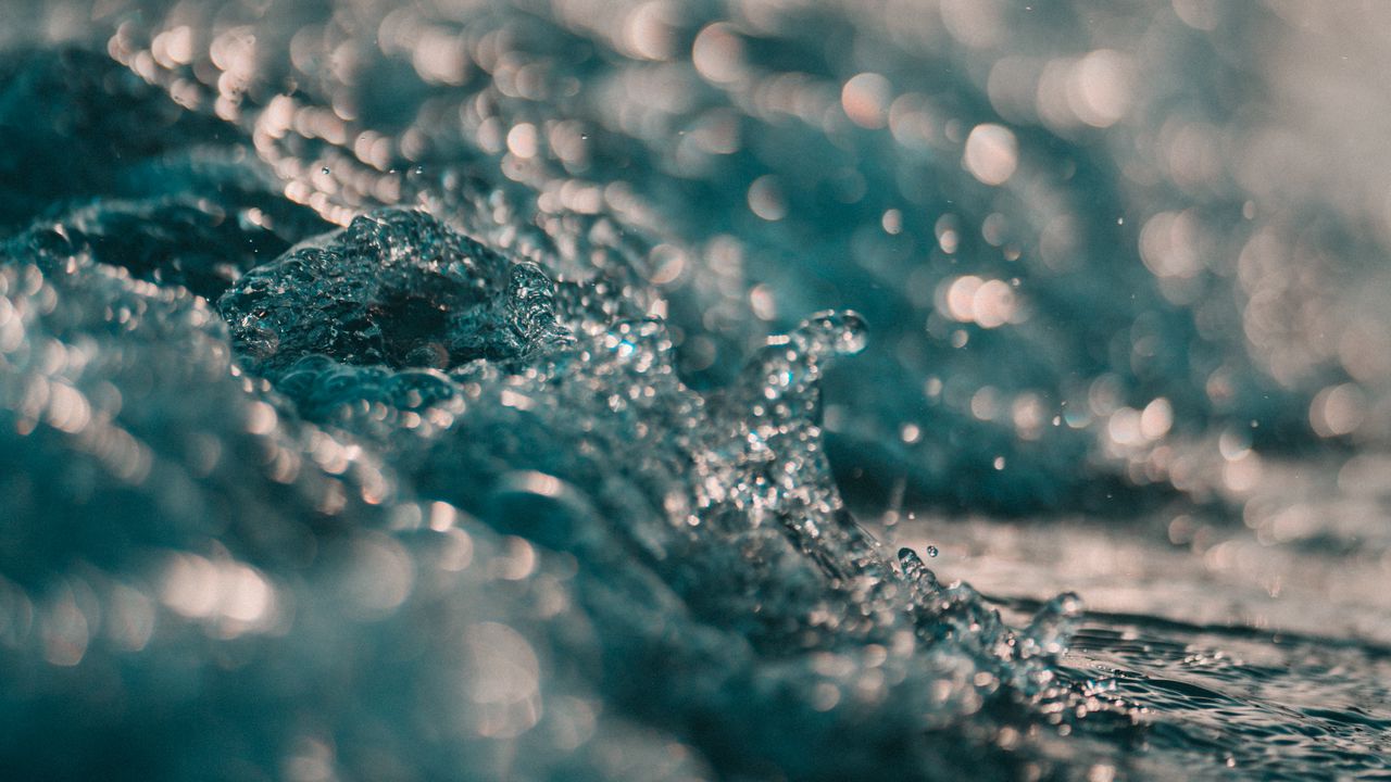 Wallpaper water, sea, waves, spray, drops