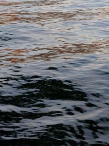 Preview wallpaper water, sea, waves, glare, ripples