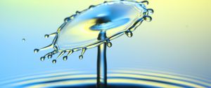 Preview wallpaper water, splash, drops, macro