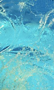 Preview wallpaper water, splashes, background, blue