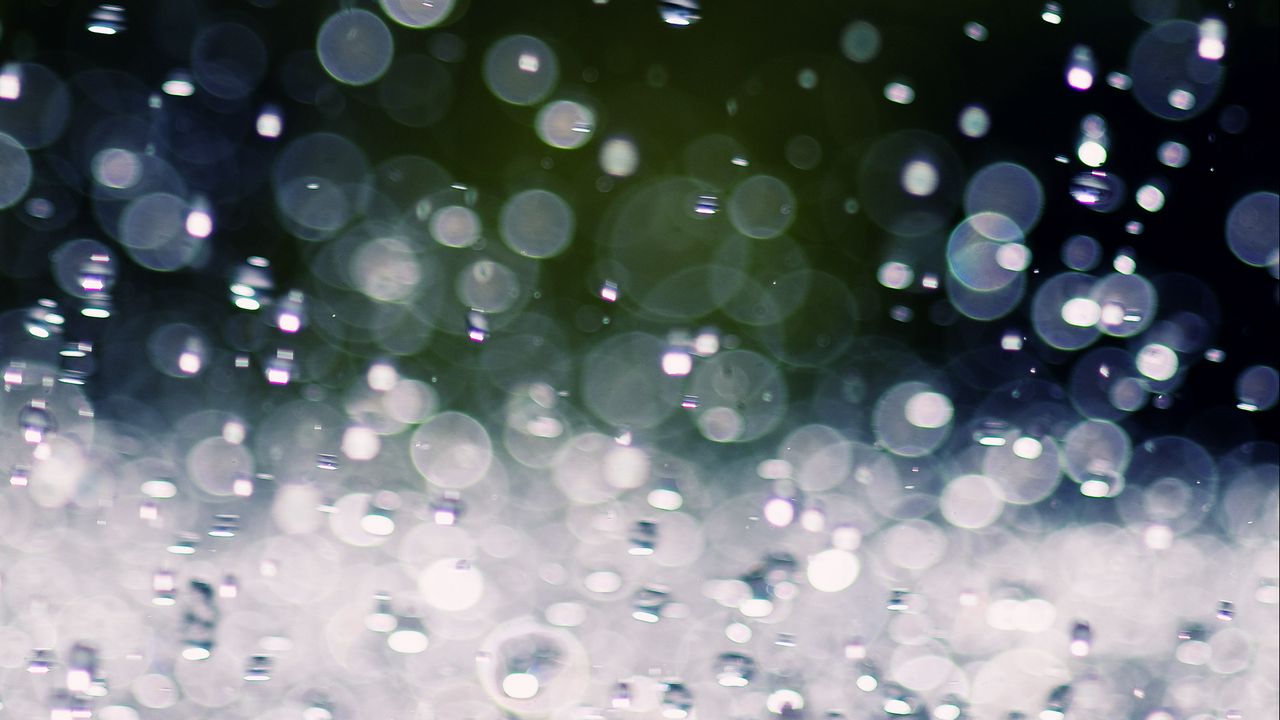 Wallpaper water, splashes, drops, blur, background, macro