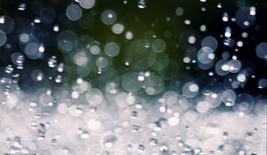 Preview wallpaper water, splashes, drops, blur, background, macro