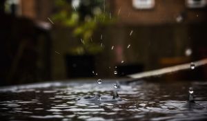Preview wallpaper water, splashes, drops, macro, blur