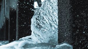 Preview wallpaper water, spray, splash, wave, foam