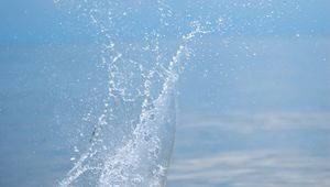 Preview wallpaper water, spray, splash, drops, macro