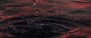 Preview wallpaper water, spray, stream, drops, waves