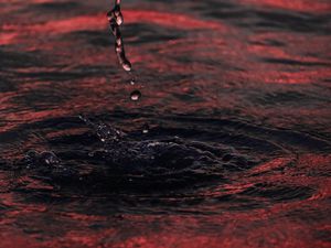 Preview wallpaper water, spray, stream, drops, waves