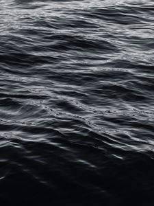 Preview wallpaper water, surface, bw
