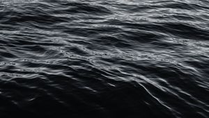 Preview wallpaper water, surface, bw