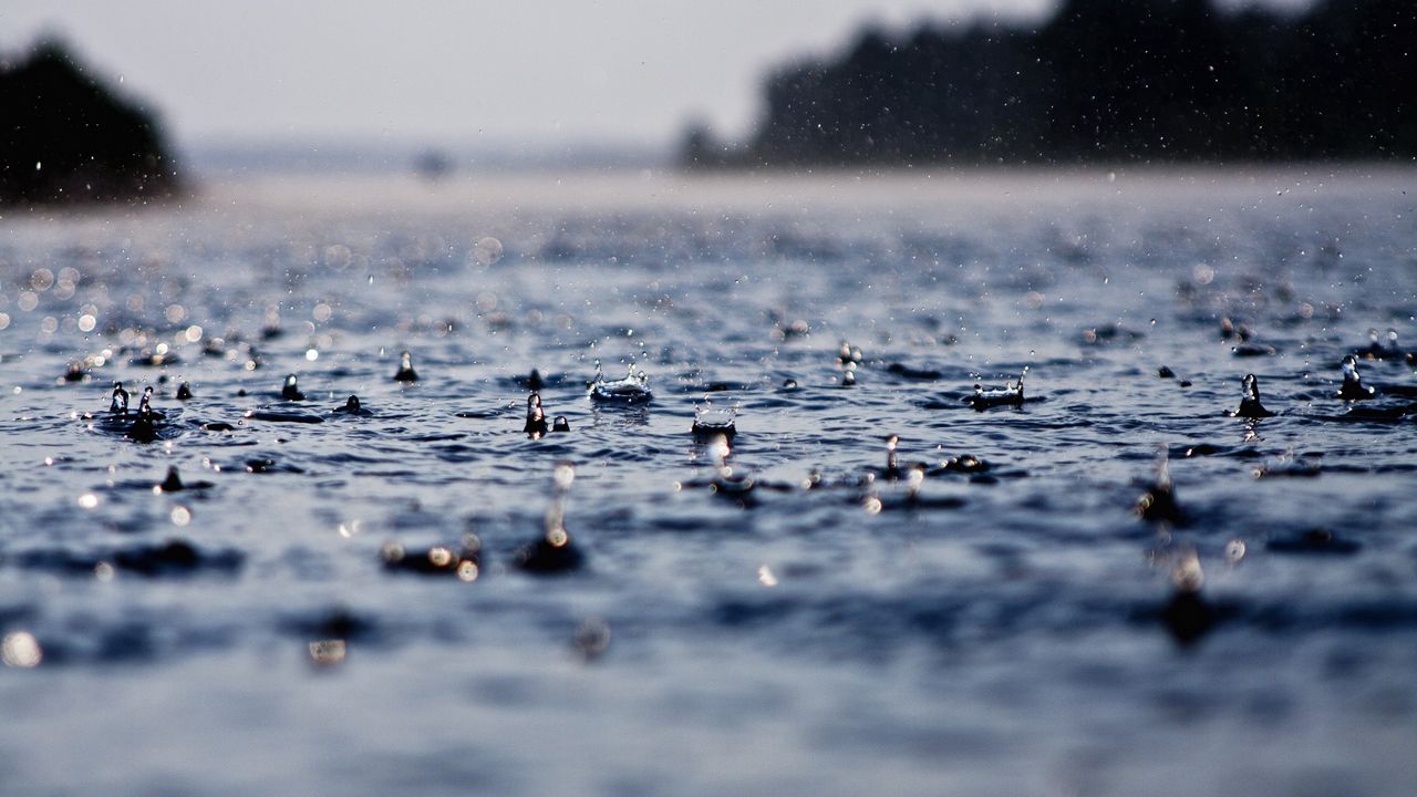 Wallpaper water, surface, drops, wet, sea