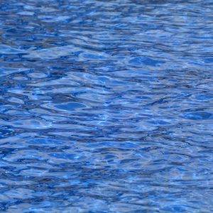 Preview wallpaper water, surface, ripples, blue, saturated, wavy