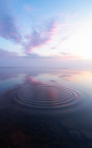 Preview wallpaper water, surface, waves, reflection, nature