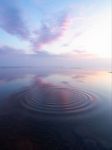 Preview wallpaper water, surface, waves, reflection, nature