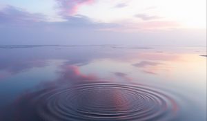 Preview wallpaper water, surface, waves, reflection, nature