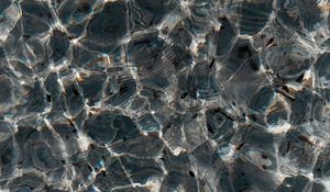 Preview wallpaper water, texture, transparent, surface, wavy