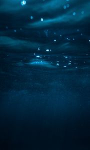 Preview wallpaper water, underwater, depth, blue