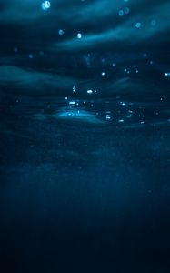 Preview wallpaper water, underwater, depth, blue