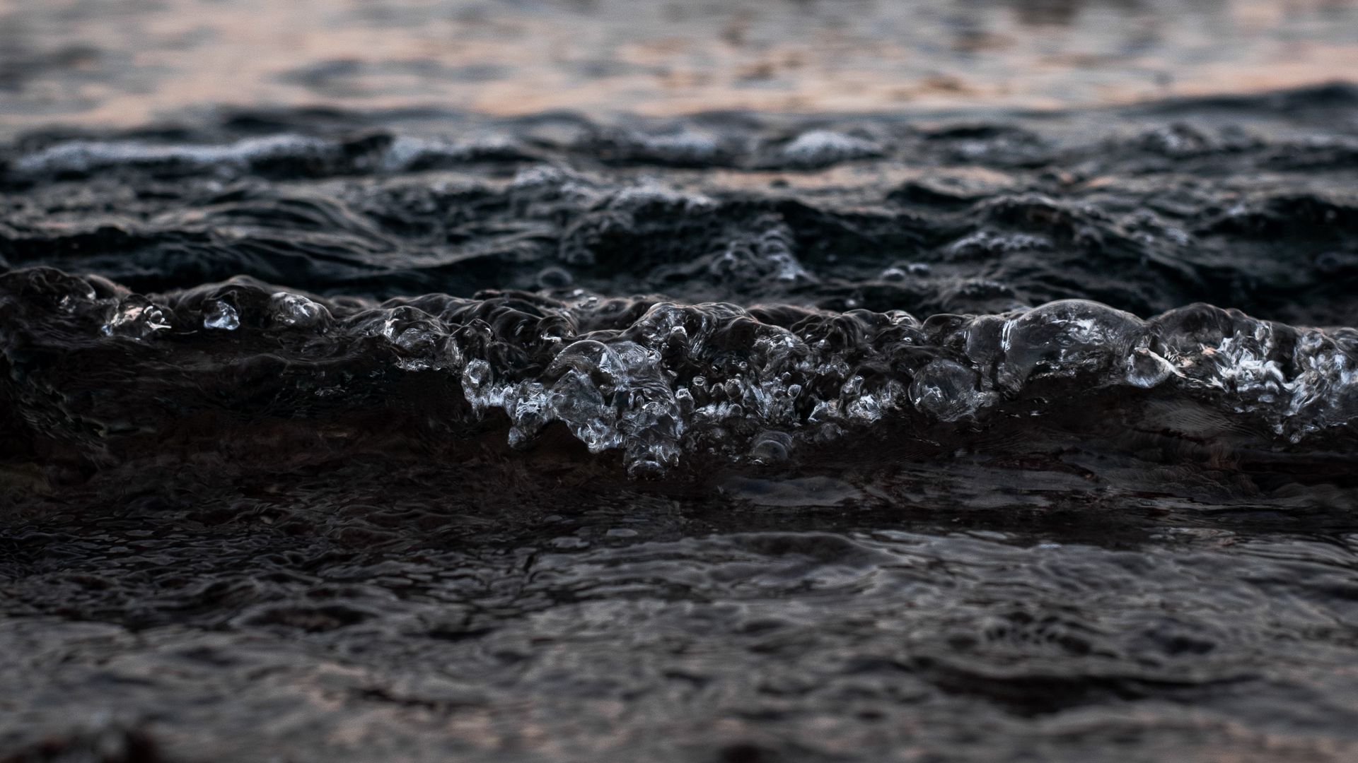 Download wallpaper 1920x1080 water, wave, sea, shore, rock full hd ...