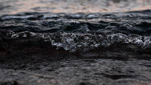 Preview wallpaper water, wave, sea, shore, rock