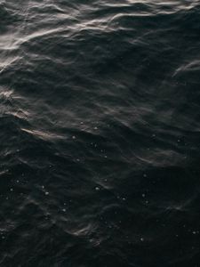 Preview wallpaper water, waves, dark, surface