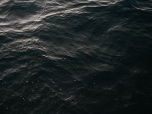Preview wallpaper water, waves, dark, surface