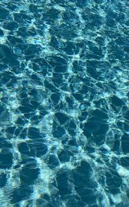 Preview wallpaper water, waves, glare, blue