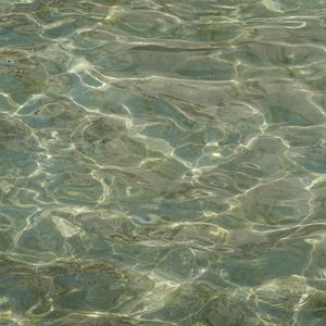 Preview wallpaper water, waves, glare, bottom, minimalism