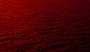 Preview wallpaper water, waves, red, dark