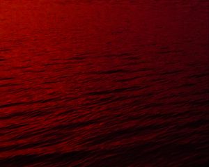 Preview wallpaper water, waves, red, dark