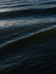 Preview wallpaper water, waves, ripples, surface, dark
