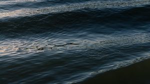 Preview wallpaper water, waves, ripples, surface, dark