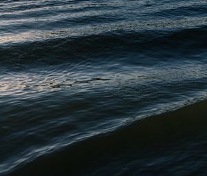 Preview wallpaper water, waves, ripples, surface, dark