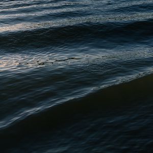 Preview wallpaper water, waves, ripples, surface, dark