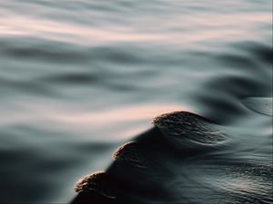 Preview wallpaper water, waves, ripples, smooth surface