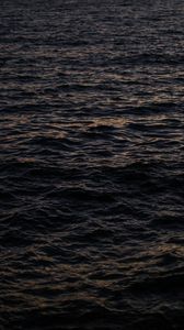 Preview wallpaper water, waves, ripples, wavy, dark