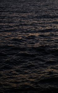 Preview wallpaper water, waves, ripples, wavy, dark