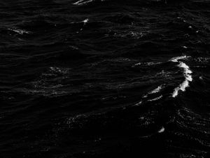 Preview wallpaper water, waves, ripples, surface, bw