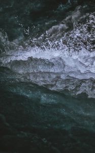 Preview wallpaper water, waves, splashes, foam