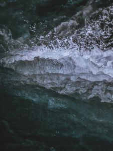Preview wallpaper water, waves, splashes, foam