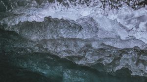 Preview wallpaper water, waves, splashes, foam