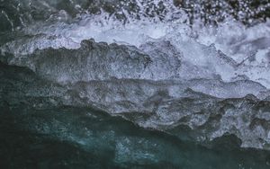 Preview wallpaper water, waves, splashes, foam