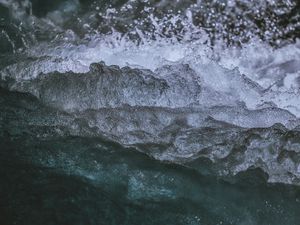 Preview wallpaper water, waves, splashes, foam