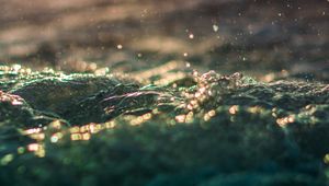 Preview wallpaper water, waves, splashes, glare, light