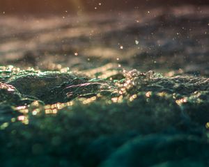 Preview wallpaper water, waves, splashes, glare, light