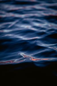 Preview wallpaper water, waves, surface, wavy, dark