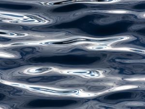 Preview wallpaper water, waves, wavy, distortion, glare